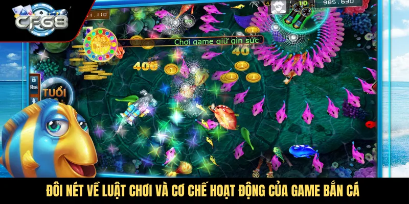 Đôi nét về luật chơi và cơ chế hoạt động của game bắn cá